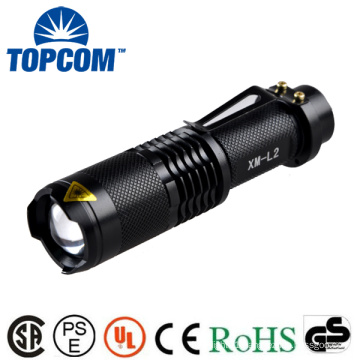 TP - 68L 18650 Rechargeable Battery Powered High Powerful Zoom MINI LED Flashlight